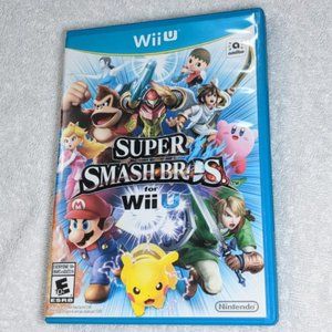 Nintendo Super Smash Bros Wii U Game Complete